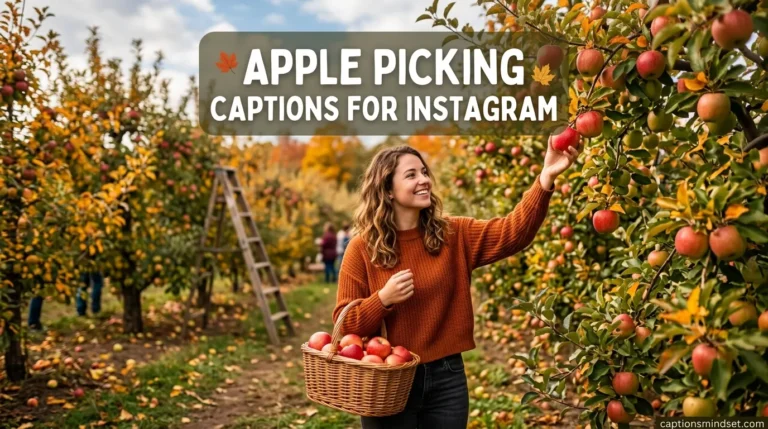 Apple Picking Captions for Instagram
