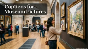 Captions for Museum Pictures