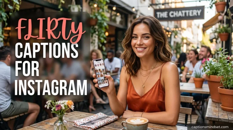 Flirty Captions for Instagram