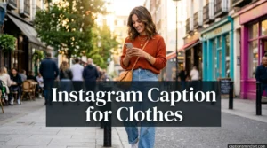 Instagram Caption for Clothes