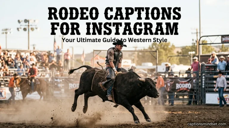 Rodeo Captions for Instagram