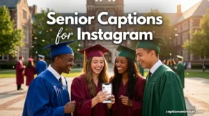 Senior Captions for Instagram