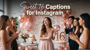 Sweet 16 Captions for Instagram