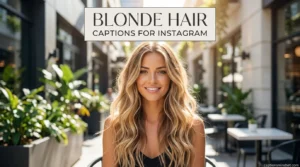 Blonde Hair Captions for Instagram
