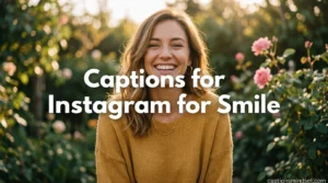 Captions for Instagram for Smile