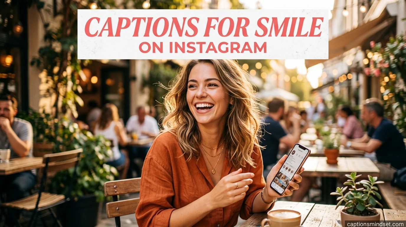 308+ Captions for Smile on Instagram to Brighten Every Happy Moment