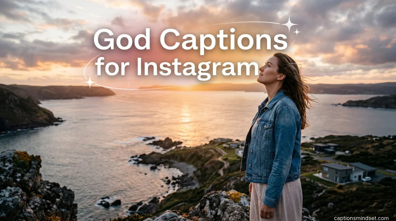 303+ God Captions for Instagram to Express Faith, Hope, and Love Daily