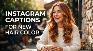 Instagram captions for new hair color
