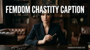 Femdom Chastity Caption