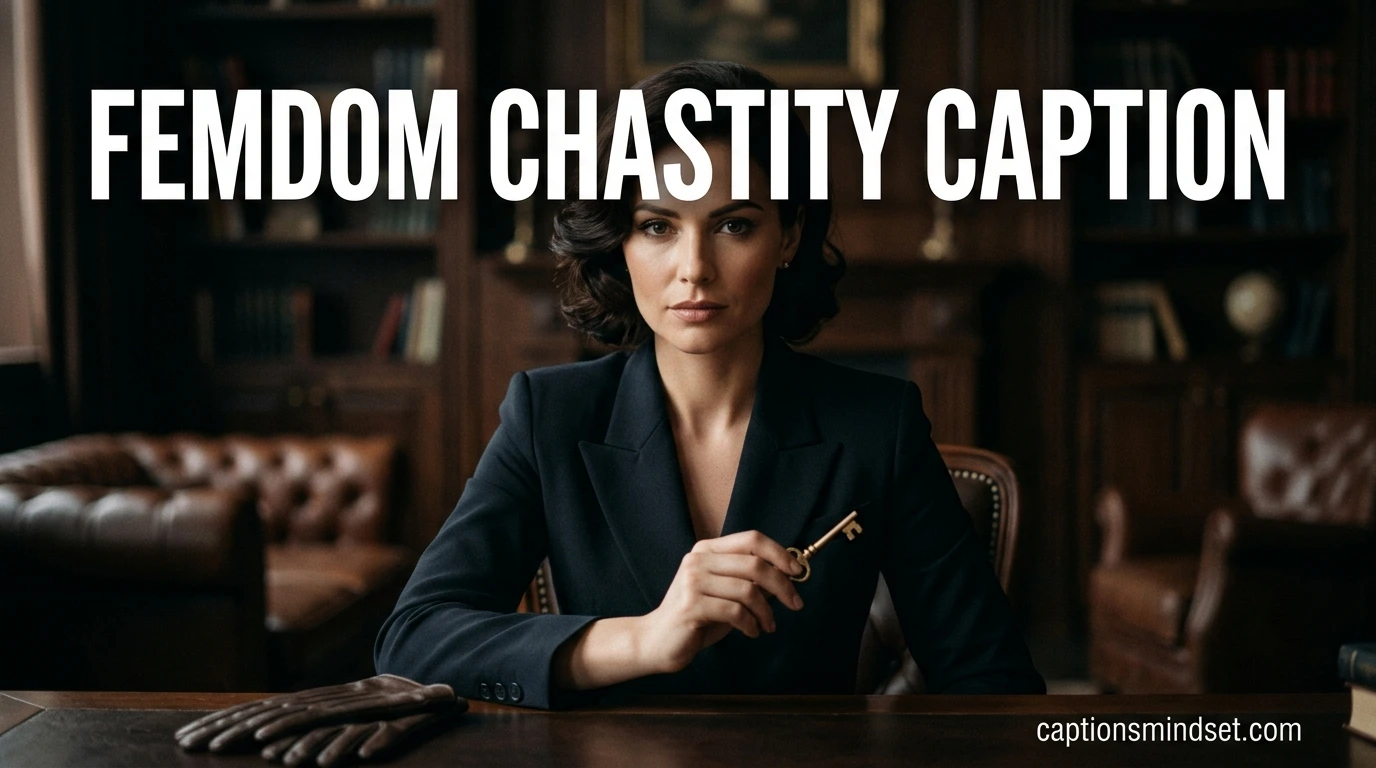 Femdom Chastity Caption: The Complete Guide to Visual Power Exchange and Mental Ownership