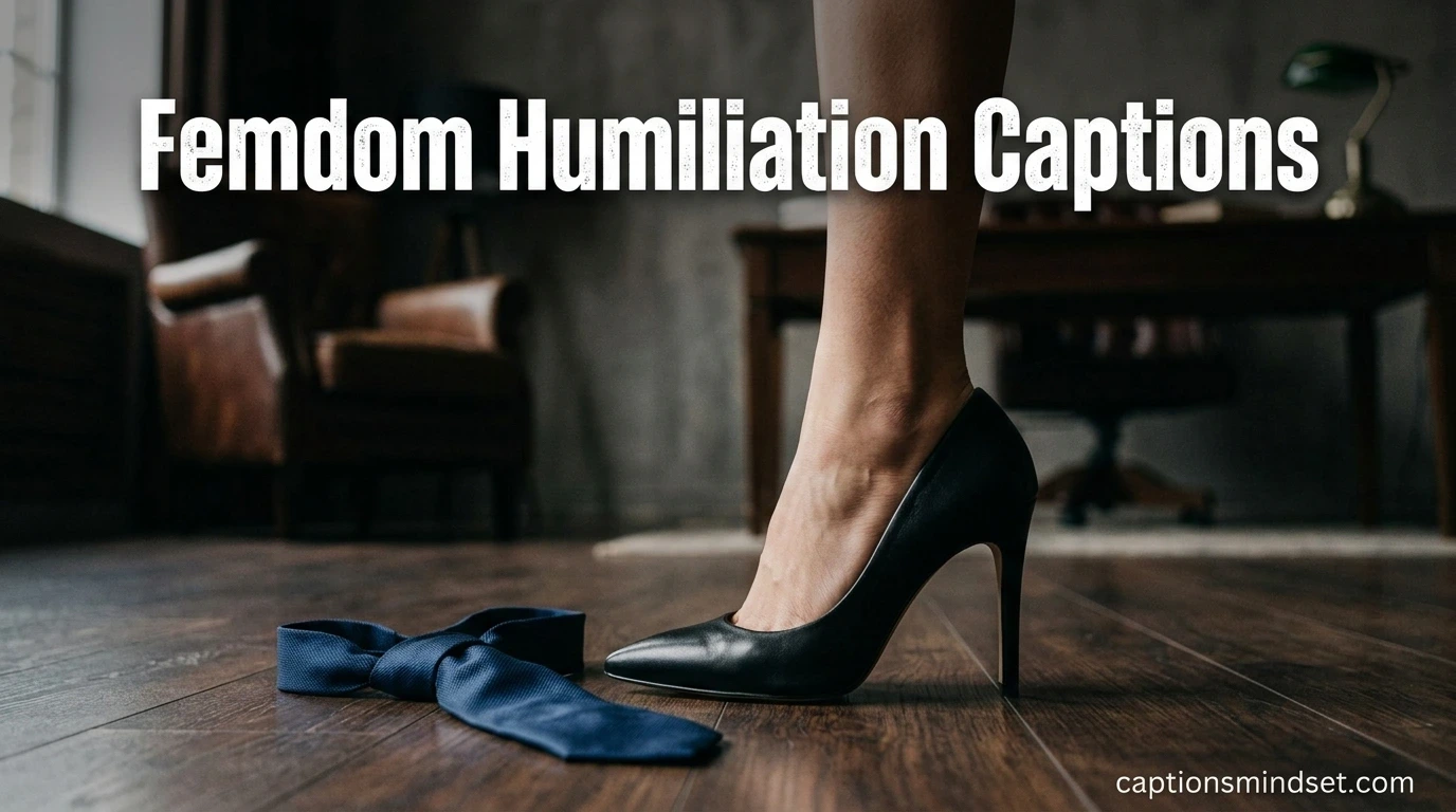 Femdom Humiliation Captions: The Ultimate Guide to Psychological Power Play and Creative Expression